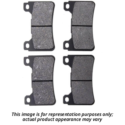 Front Organic Pads by MOTORCRAFT - BR2229 1