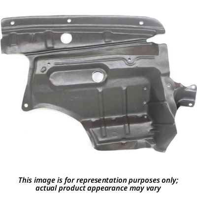 Front Passenger Side Engine Splash Shield - LX1228147C 1