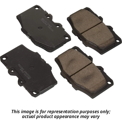 Front Premium Semi Metallic Pads by IDEAL BRAKE - PMD1675 2
