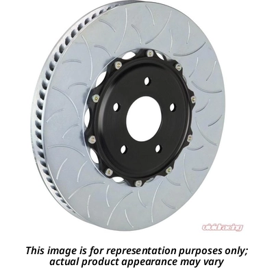 Front Slotted Rotor by CENTRIC PARTS - 126.62161 1