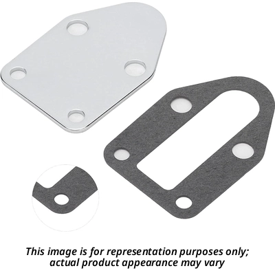 Fuel Pump Block Off Plate 5