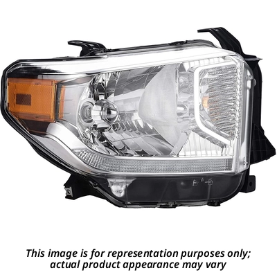 Passenger Side Headlamp Assembly Composite - MI2503146 2