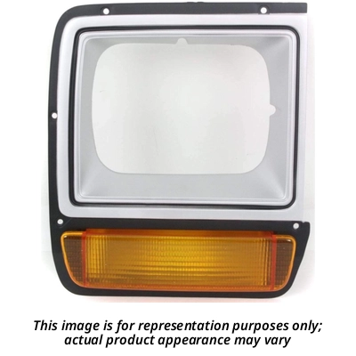 Passenger Side Headlamp Door by SHERMAN PARTS - 578-95AR 5