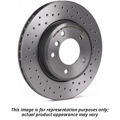 Rear Drilled Rotor by STOPTECH - 228.61087DR 2