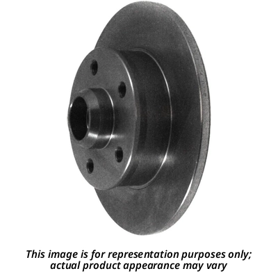 Rear Hub And Rotor Assembly by PARTS MASTER - 125099 3