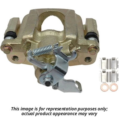 Rear Left Rebuilt Caliper With Hardware by NUGEON - 99-17977A 3