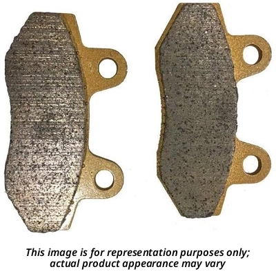 Rear Parking Brake Pads by DYNAMIC FRICTION COMPANY - 4000-2069-00 1