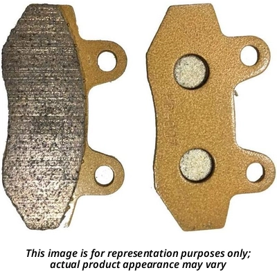 Rear Parking Brake Pads by DYNAMIC FRICTION COMPANY - 4000-2069-00 2