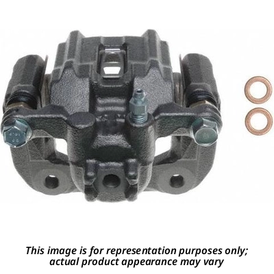 Rear Rebuilt Caliper With Hardware by ACDELCO PROFESSIONAL - 18FR1293 1