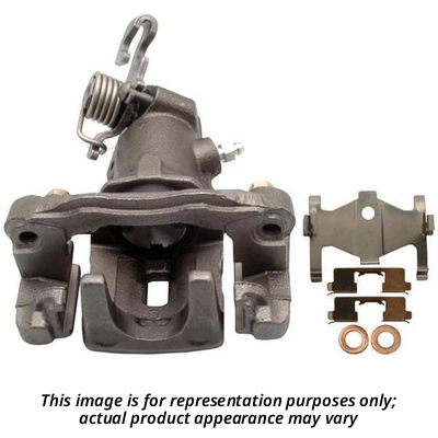 Rear Rebuilt Caliper With Hardware by ACDELCO PROFESSIONAL - 18FR1293 2