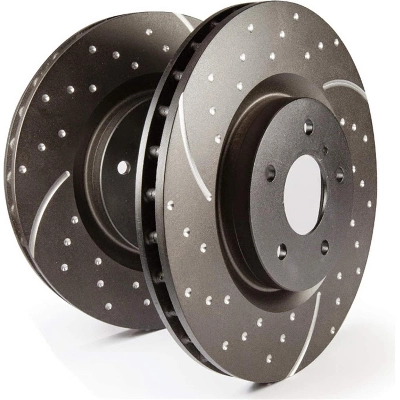 Rear Slotted Rotor by CENTRIC PARTS - 126.44175SR 1