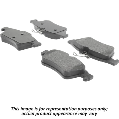 Rear Super Premium Semi Metallic Pads by CENTRIC PARTS - 106.07290 3