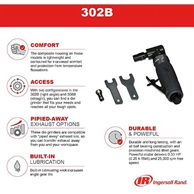 Meuleuse by INGERSOLL RAND - 302B pa5