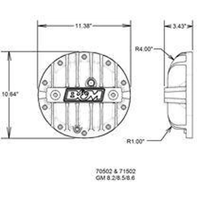 Differential Cover by B & M RACING & PERFORMANCE - 70502 pa2