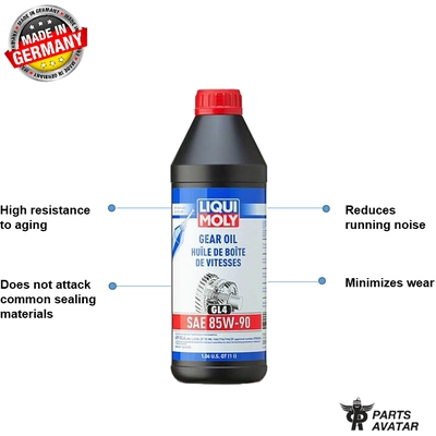 LIQUI MOLY - 20016 - Differential Lube Gear Oil pa1