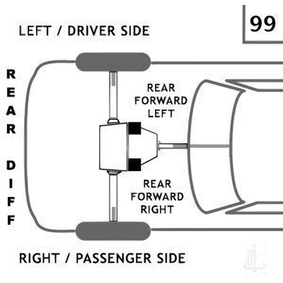 Differential Mount by ANCHOR - 3471 pa9