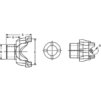 Differential Pinion Flange by DANA SPICER - 3-4-13761-1 pa2