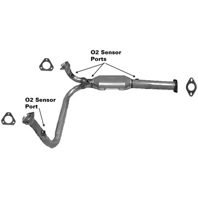 AP EXHAUST - 776840 - Direct Fit Catalytic Converter pa1