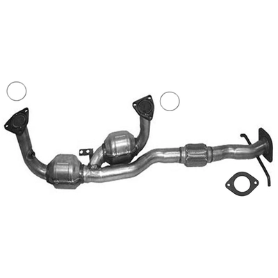 EASTERN CATALYTIC - 40286 - Standard Direct Fit Manifold Catalytic Converter and Pipe Assembly pa1