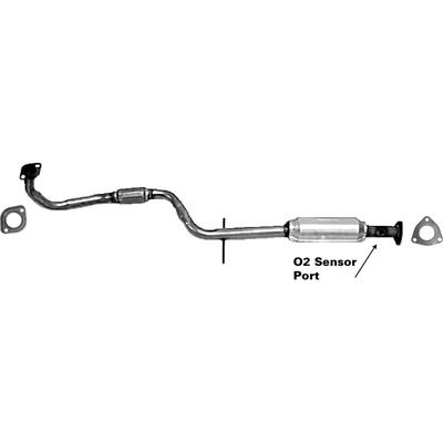 Direct Fit Converter by EASTERN CATALYTIC - 50302 pa2