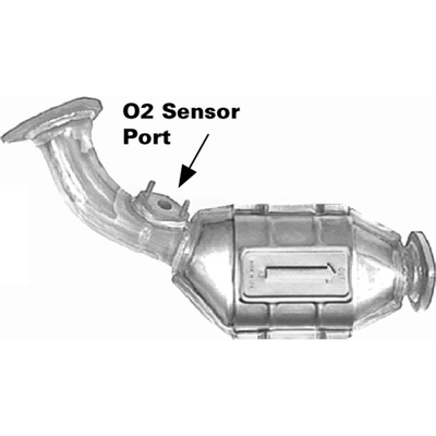 EASTERN CATALYTIC - 910053 - Direct Fit Catalytic Converter pa2