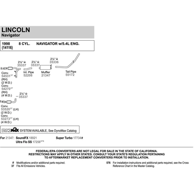 Catalyseur ajustement direct by WALKER - 53273 pa6