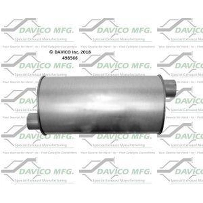 Direct Fit Muffler by DAVICO - 498566 pa2