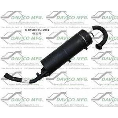 Direct Fit Muffler by DAVICO - 692075 pa6