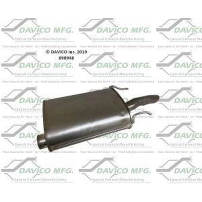 Direct Fit Muffler by DAVICO - 898948 pa1