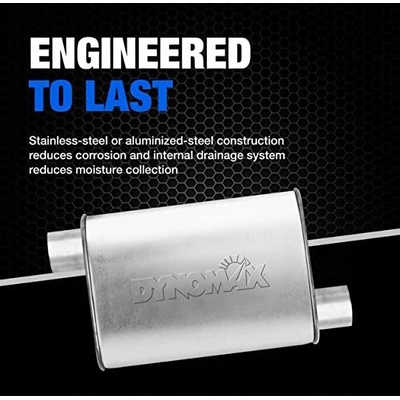 Direct Fit Muffler by DYNOMAX - 53879 pa10