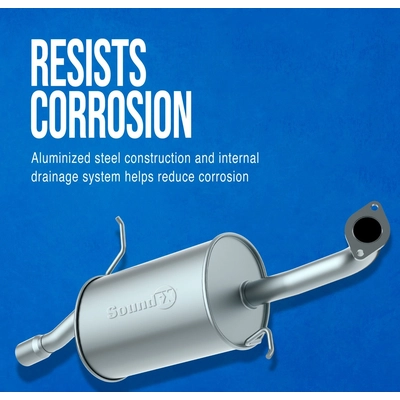 WALKER USA - 18927 - Steel Direct Fit Muffler pa9