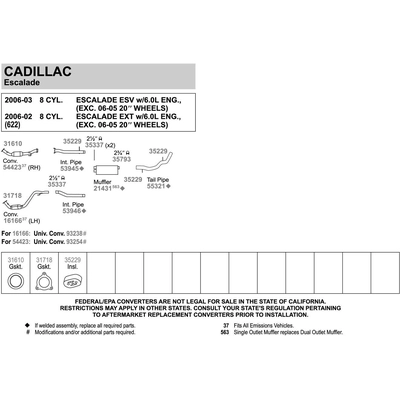 Direct Fit Muffler by WALKER USA - 18987 pa2