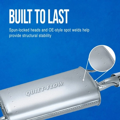 Direct Fit Muffler by WALKER USA - 27261 pa4