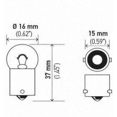 Directional Signal Indicator (Pack of 10) by HELLA - 53 pa18