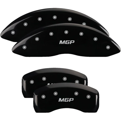 MGP CALIPER COVERS - 10005SMGPBK - Disc Brake Caliper Cover pa5