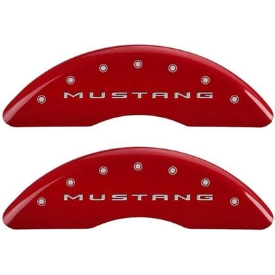 Disc Brake Caliper Cover by MGP CALIPER COVERS - 10201S2MGRD pa1
