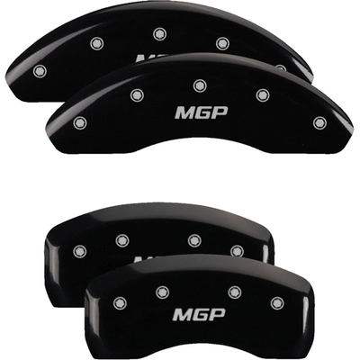 MGP CALIPER COVERS - 10250SMGPBK - Gloss Black Caliper Covers with MGP Engraving pa3