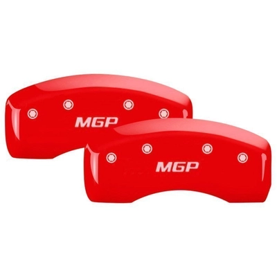 MGP CALIPER COVERS - 11221SMGPRD - Gloss Red Caliper Covers with MGP Engraving pa2