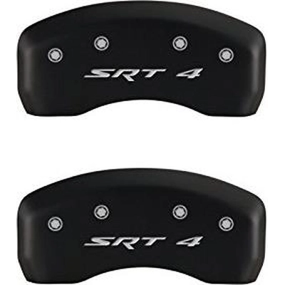 Disc Brake Caliper Cover by MGP CALIPER COVERS - 12127SSR4MB pa3