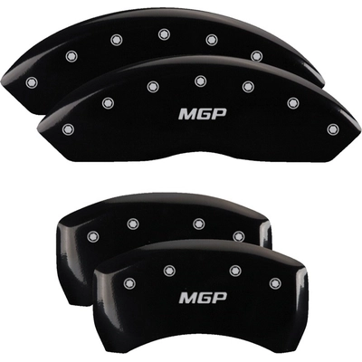 MGP CALIPER COVERS - 14257SMGPBK - Gloss Black Caliper Covers with MGP Engraving pa3