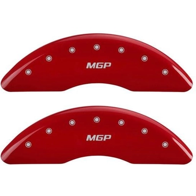 Disc Brake Caliper Cover by MGP CALIPER COVERS - 15211SMGPRD pa1