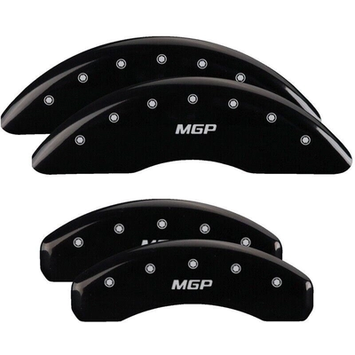 Disc Brake Caliper Cover by MGP CALIPER COVERS - 15219SMGPBK pa2