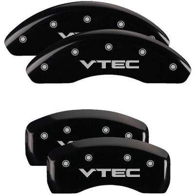 Disc Brake Caliper Cover by MGP CALIPER COVERS - 20220SVTCBK pa5