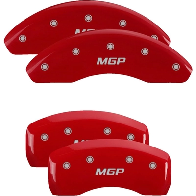 MGP CALIPER COVERS - 21198SMGPRD - Gloss Red Caliper Covers with MGP Engraving pa3
