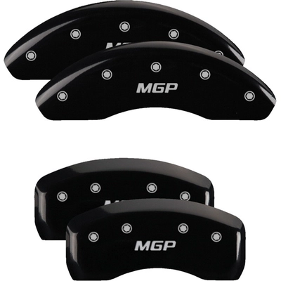 MGP CALIPER COVERS - 26222SMGPBK - Gloss Black Caliper Covers with MGP Engraving pa3