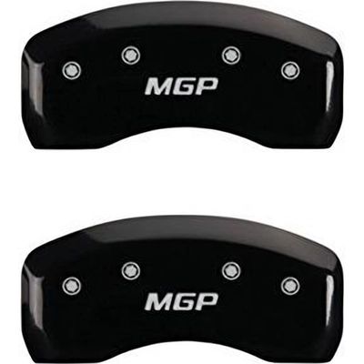 MGP CALIPER COVERS - 32018SMGPBK - Disc Brake Caliper Cover pa5