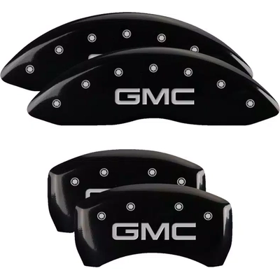 MGP CALIPER COVERS - 34218SGMCBK - Gloss Black Caliper Covers with GMC Engraving pa3