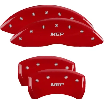 MGP CALIPER COVERS - 34218SMGPRD - Gloss Red Caliper Covers with MGP Engraving pa3