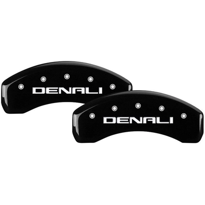 MGP CALIPER COVERS - 34219SDNLBK - Gloss Black Caliper Covers with Denali Engraving pa2