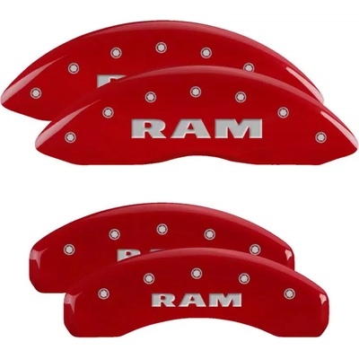 MGP CALIPER COVERS - 55005SRAMRD - Gloss Red Caliper Covers with Ram Engraving pa3